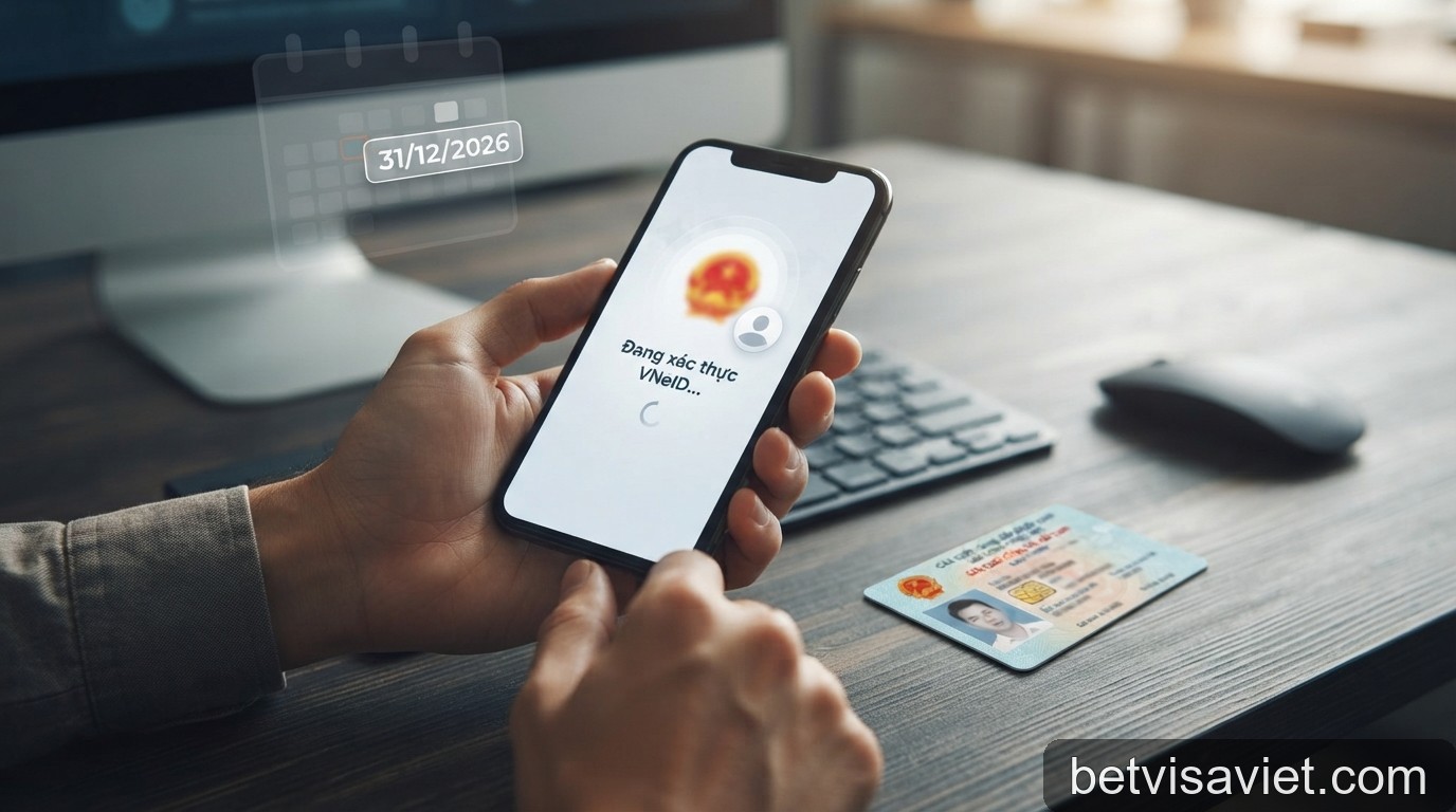 Lộ trình xác thực VNeID cho tài khoản iGaming: Những mốc thời gian quan trọng trước 31/12/2026
